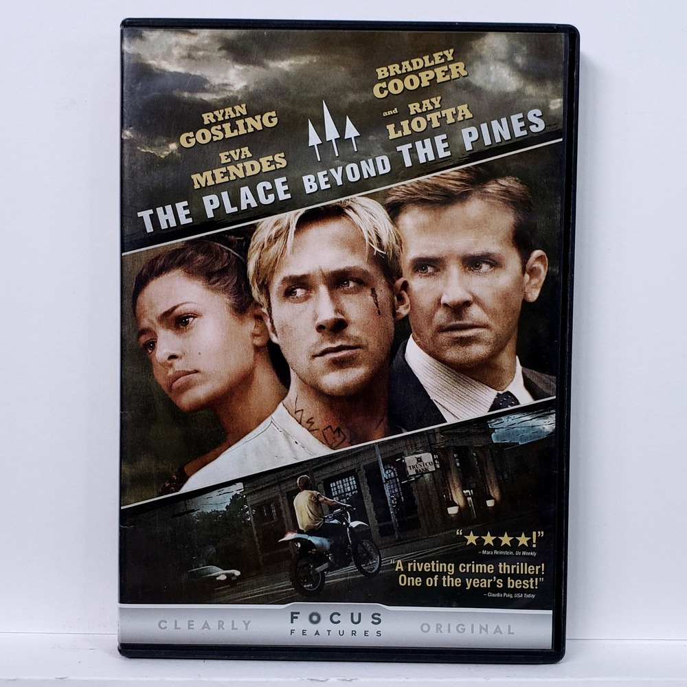 Focus Features The Place Beyond The Pines DVD Ryan Gosling Crime‎ Thriller Movie
